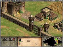 Od tej chwili Saraceni, jak wiele razy przedtem, szybko i sprawnie rozbudowywali osadę - Siege of Jerusalem | Kampania Saladyna w Age of Empires II The Age of the Kings - Age of Empires II: The Age of the Kings - poradnik do gry