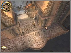 Opuść pomieszczenie ze źródełkiem wyjściem po lewej - [04] The Palace Balcony (balkony pałacowe) | Prince of Persia Dwa Trony - Prince of Persia: Dwa Trony - poradnik do gry