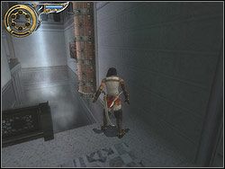Opodal natykasz się na kolejne zapadlisko i podobną do poprzedniej pułapkę - [05] The Palace (pałac) | Prince of Persia Dwa Trony - Prince of Persia: Dwa Trony - poradnik do gry