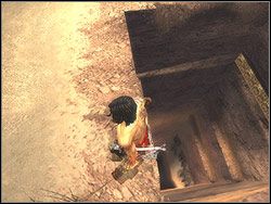 Czeka cię teraz mozolna wspinaczka w górę - [11] The Tunnels (tunele) | Prince of Persia Dwa Trony - Prince of Persia: Dwa Trony - poradnik do gry