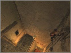 Dotrzesz na niewielki taras - [12] The Fortress (twierdza) | Prince of Persia Dwa Trony - Prince of Persia: Dwa Trony - poradnik do gry