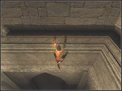 Daj susa na występ w przeciwległej ścianie - [19] The Temple Rooftops (dachy świątyni) | Prince of Persia Dwa Trony - Prince of Persia: Dwa Trony - poradnik do gry