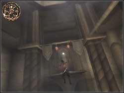 Zwróć się w prawo i pobiegnij poziomo po ścianie - [20] The Temple (świątynia) | Prince of Persia Dwa Trony - Prince of Persia: Dwa Trony - poradnik do gry