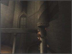 Wdrap się po słupie do góry, po czym daj susa na drugi, położony nieco wyżej - [20] The Temple (świątynia) | Prince of Persia Dwa Trony - Prince of Persia: Dwa Trony - poradnik do gry