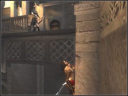 Podąż korytarzem przed siebie, aż dotrzesz do skraju przepaści - [23] The Bowery (buduar) | Prince of Persia Dwa Trony - Prince of Persia: Dwa Trony - poradnik do gry