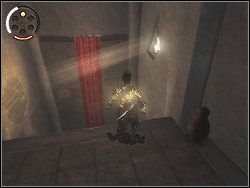 Przed tobą otwarte wejście do budynku, przejdź przez nie - [25] The Plaza (plac) | Prince of Persia Dwa Trony - Prince of Persia: Dwa Trony - poradnik do gry
