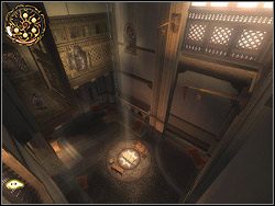 W środku budynku skieruj się w prawo, za załomem ściany skręć w lewo - [25] The Plaza (plac) | Prince of Persia Dwa Trony - Prince of Persia: Dwa Trony - poradnik do gry