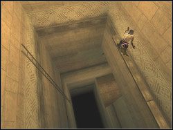 Kilka metrów dalej, po lewej stronie rozciąga się kolejne urwisko - [28] The Canal (kanał) | Prince of Persia Dwa Trony - Prince of Persia: Dwa Trony - poradnik do gry