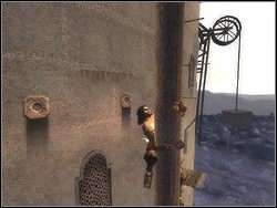 Przepchnij blok pod najbliższy mur - [40] The Lower Tower (niższa wieża) | Prince of Persia Dwa Trony - Prince of Persia: Dwa Trony - poradnik do gry