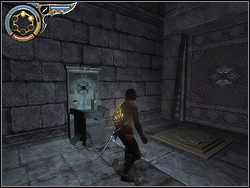 Obróć się zatem w lewo i przeskocz przez urwisko na półkę - [35] The Well of Ancestors (szyb przodków) | Prince of Persia Dwa Trony - Prince of Persia: Dwa Trony - poradnik do gry