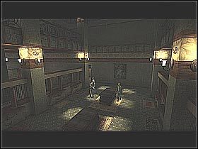 Po wyjściu ze skarbca radziłbym przybliżyć sobie widok, gdyż powinno ci się udać zlikwidować kilku pierwszych przeciwników (#1) - [Misja 01] [Segment 3/3] South Africa | Rainbow Six Lockdown - Tom Clancys Rainbow Six: Lockdown - poradnik do gry