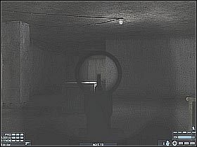 Skieruj się do prawego korytarza, tego, który był pilnowany przez najsilniejszą grupę (#1) - [Misja 03] [Segment 1/3] Desert Village | Rainbow Six Lockdown - Tom Clancys Rainbow Six: Lockdown - poradnik do gry