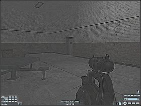 Musisz się pilnować, gdyż w kolejnych korytarzach (#1) natrafiasz na co najmniej 2-3 nowych oponentów - [Misja 04] [Segment 2/2] Amsterdam | Rainbow Six Lockdown - Tom Clancys Rainbow Six: Lockdown - poradnik do gry