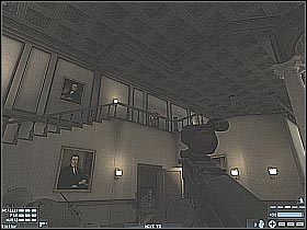 Dopiero teraz przywołaj do siebie resztę drużyny i skieruj się z nią w stronę oszklonego pomieszczenia (#1) - [Misja 05] [Segment 1/2] Parliament | Rainbow Six Lockdown - Tom Clancys Rainbow Six: Lockdown - poradnik do gry