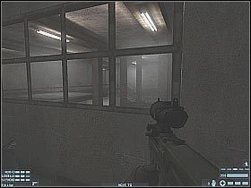 Otwórz znajdujące się obok drzwi i ruszaj dalej - [Misja 07] [Segment 3/3] Catacombs | Rainbow Six Lockdown - Tom Clancys Rainbow Six: Lockdown - poradnik do gry