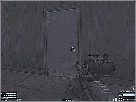 Po znalezieniu się w nowym magazynie spróbuj podejść kawałek do przodu, a następnie (zakładam, że posiadasz taki przedmiot na wyposażeniu) skorzystać ze snajperki - [Misja 10] [Segment 1z2] Docks | Rainbow Six Lockdown - Tom Clancys Rainbow Six: Lockdown - poradnik do gry