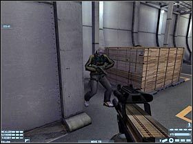 Stopniowo posuwaj się do przodu, likwidując przy tym wyskakujących, lub skrywających się przeciwników (#1) - [Misja 11] [Segment 2/2] Channel Ferry | Rainbow Six Lockdown - Tom Clancys Rainbow Six: Lockdown - poradnik do gry