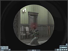 Podejdź do znajdujących się w prawej części pomieszczenia zakładników (#1) i doskonale poznaną już metodą przyłącz ich do drużyny - [Misja 13] [Segment 2/2] NATO Summit | Rainbow Six Lockdown - Tom Clancys Rainbow Six: Lockdown - poradnik do gry