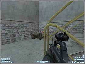 Podejdź do znajdujących się tu drzwi - [Misja 13] [Segment 2/2] NATO Summit | Rainbow Six Lockdown - Tom Clancys Rainbow Six: Lockdown - poradnik do gry