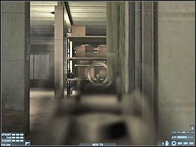 Następni w kolejności powinni być przeciwnicy zlokalizowani po prawej (#1) - [Misja 14] [Segment 1/2] Estate | Rainbow Six Lockdown - Tom Clancys Rainbow Six: Lockdown - poradnik do gry