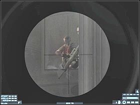 Aby szybciej dotrzeć do upatrzonego pomieszczenia radziłbym trzymać się prawej ściany - [Misja 15] [Segment 1/3] Mercenary Base | Rainbow Six Lockdown - Tom Clancys Rainbow Six: Lockdown - poradnik do gry