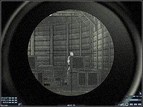 Prawe drzwi prowadzą do sypialni, w której będziesz się musiał rozprawić z kolejną grupą terrorystów (#1) - [Misja 15] [Segment 3/3] Mercenary Base | Rainbow Six Lockdown - Tom Clancys Rainbow Six: Lockdown - poradnik do gry