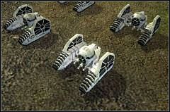 Ten szybki, ale słabo opancerzony pojazd średni radzi sobie w wymianie ognia - Walka na planetach | Szkolenie imperialne | Star Wars Empire At War - Star Wars: Empire At War - poradnik do gry