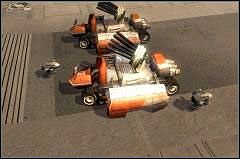 Choć te mobilne jednostki rakietowe są zbudowane według zupełnie innej filozofii, niż działa SPMA-T, wykorzystuje się je podobnie - Walka na planetach | Szkolenie Rebelii | Star Wars Empire At War - Star Wars: Empire At War - poradnik do gry