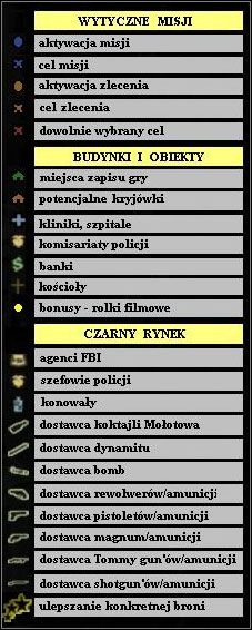 3 - Mapa przestępczego światka | Mapy w Ojciec chrzestny - Ojciec chrzestny - poradnik do gry