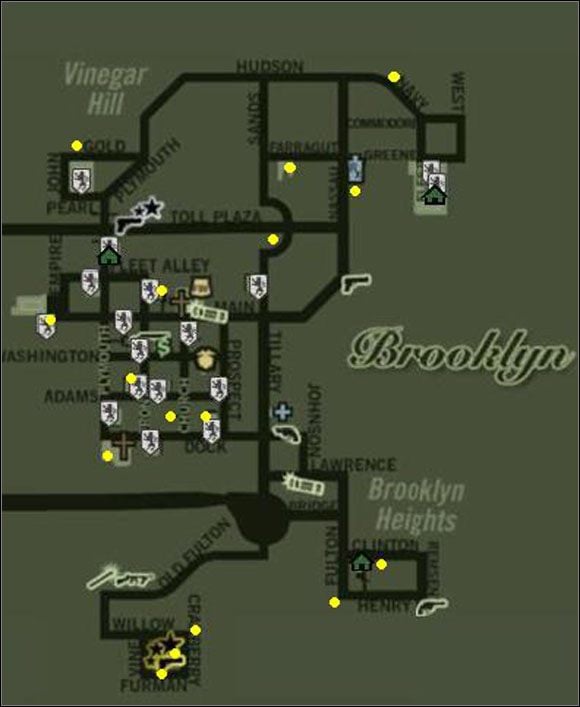 1 - Segment 5 - dzielnica Brooklyn | Mapy w Ojciec chrzestny - Ojciec chrzestny - poradnik do gry