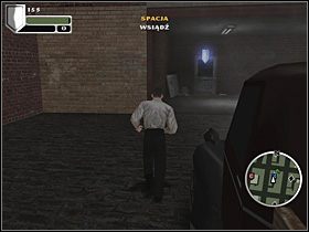 Schodzimy na dół i odbieramy telefon - Zaułek | Solucja Ojciec chrzestny - Ojciec chrzestny - poradnik do gry