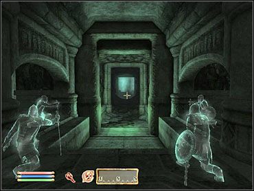 Pokonaj szkielet strażnika (Warder Kastav), ma on przy sobie klucz do bloku cel - Oblivion: Krew daedry (Blood of the Divines) - The Elder Scrolls IV: Oblivion - poradnik do gry