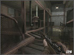 Po dłuższym spacerze dotrzesz w końcu do drzwi oznaczonych jako Cyanide Storage (#174) - [Solucja] The Marsh Refinery cz.2 | Call of Cthulhu Mroczne Zakątki Świata - Call of Cthulhu: Mroczne Zakątki Świata - poradnik do gry