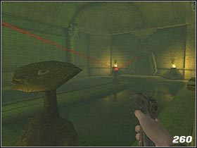 Posąg Cthulhu oddziałuje na Jacka negatywnie - jeśli poziom obłędu osiągnie maksimum, zginiesz - [Solucja] The Marsh Refinery cz.10 | Call of Cthulhu Mroczne Zakątki Świata - Call of Cthulhu: Mroczne Zakątki Świata - poradnik do gry