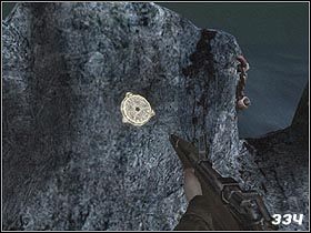 Po dotarciu na miejsce obróć się o 180 stopni i tym razem wybierz półkę po lewej - [Solucja] Devils Reef cz.1 | Call of Cthulhu Mroczne Zakątki Świata - Call of Cthulhu: Mroczne Zakątki Świata - poradnik do gry