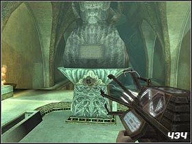 Tuż przed stworem znajduje się mały, okrągły basenik (#435) - w części wypełniony wodą - [Solucja] The Air-Filled Tunnels cz.8 | Call of Cthulhu Mroczne Zakątki Świata - Call of Cthulhu: Mroczne Zakątki Świata - poradnik do gry