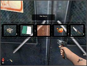 Dwuskrzydłowe drzwi otwieramy za pomocą pęku kluczy znalezionego w Recepcji - [Solucja] Klatka schodowa cz.2 | Bloodline Uśpione zło - Bloodline: Uśpione zło - poradnik do gry