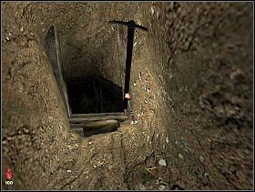 Wąski korytarz w prawo zaprowadzi nas do ślepego zaułka w którym znajdziemy apteczkę - [Solucja] Podziemne tunele | Bloodline Uśpione zło - Bloodline: Uśpione zło - poradnik do gry