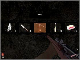 Zeskakujemy z tunelu w którym znaleźliśmy oskard i zauważmy, że widoczną na pierwszym obrazku możemy rozbić - [Solucja] Podziemne tunele | Bloodline Uśpione zło - Bloodline: Uśpione zło - poradnik do gry