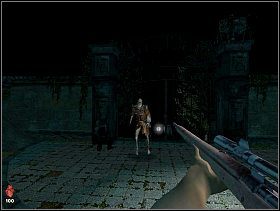 Teraz otwieramy pierwsze drzwi po prawej - [Solucja] Cmentarz | Bloodline Uśpione zło - Bloodline: Uśpione zło - poradnik do gry