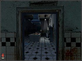 Ze stołu zabieramy siekierę i kierujemy się na drugą stronę kuchni - [Solucja] Kuchnia | Bloodline Uśpione zło - Bloodline: Uśpione zło - poradnik do gry