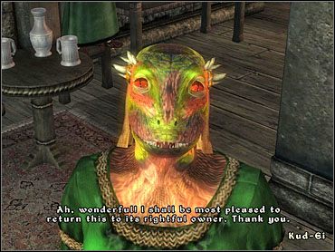 Gdy zaskarbisz sobie sympatię tego Dunmera, zaproponuje ci on zakup różdżki za 200 Septimów - Oblivion: Bravil Recommendation - The Elder Scrolls IV: Oblivion - poradnik do gry