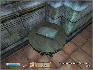 Dostaniesz od niej notatkę Falcara, z której Raminus pomoże ci odczytać, że dalszych śladów szukać powinieneś w okolicy jaskini Dark Fissure - Oblivion: Necromancers Moon - The Elder Scrolls IV: Oblivion - poradnik do gry