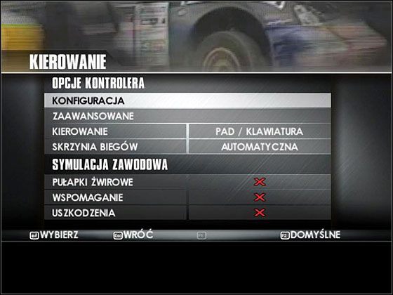 Stopień trudności gry w dużej mierze zależy od ustawień w sekcji