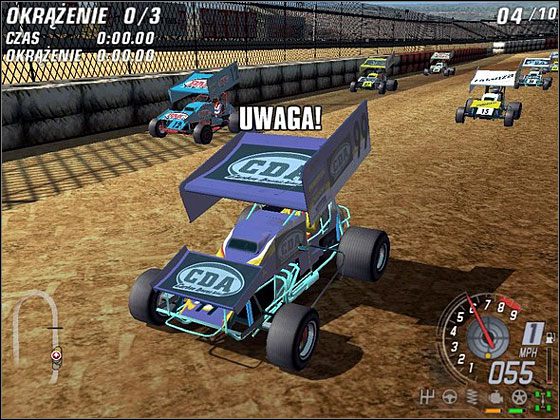 Jazda po szutrze jest przyjemna, ale bardzo wymagająca. Zawody na owalnych torach należą do najłatwiejszych. - Ustawienia (Tuning) - TOCA Race Driver 3 - poradnik do gry