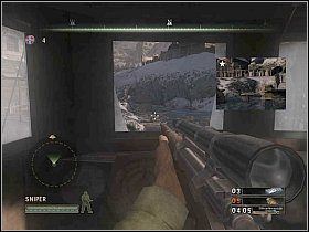 Następnie skieruj się Zielonym Beretem w prawo i spacyfikuj drugą część portu [1] - Misja 6 - A Cold Reception | Solucja Commandos Strike Force - Commandos: Strike Force - poradnik do gry