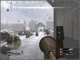 Początek misji jest dosyć prosty - Misja 8 - White Alamo | Solucja Commandos Strike Force - Commandos: Strike Force - poradnik do gry