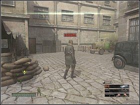 Następnie wróć na plac, zabij żołnierza myjącego samochód, następnie tego, który wyjdzie z budki wartowniczej, a na koniec trzeciego [1] , stojącego przy bramie, na które są rozstrzeliwani więźniowie - Misja 11 - Checkmate | Solucja Commandos Strike Force - Commandos: Strike Force - poradnik do gry