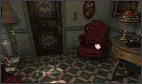 Wejdź do środka. Znajdziesz się w głównym holu. Czas się tutaj trochę rozgościć. Po chwili zadzwoni telefon. - Poradnik do gry - SOBOTA 12 PAŹDZIERNIKA cz.1 | Scratches - Scratches - poradnik do gry