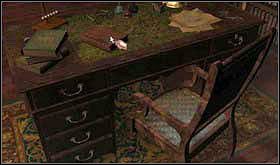 Czas poszperać w szufladach - prawa górna jest niestety zamknięta, - Poradnik do gry - SOBOTA 12 PAŹDZIERNIKA cz.1 | Scratches - Scratches - poradnik do gry